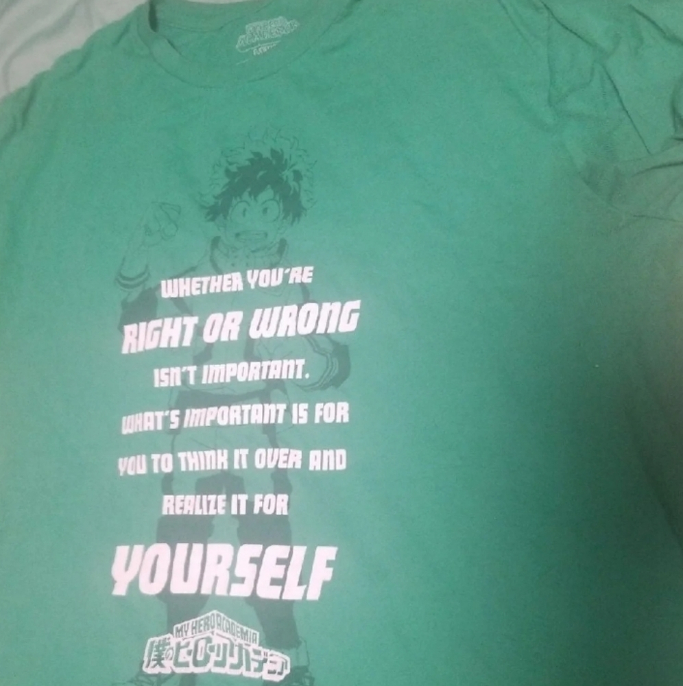 My Hero Academia Quote Shirt